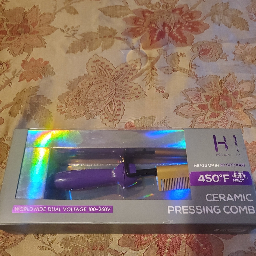 Hot & Hotter Ceramic Pressing Comb